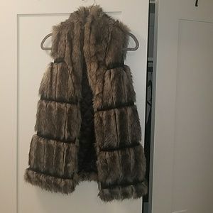 Brand new Faux fur vest